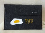 Tablet-Tasche aus Design-Wollfilz